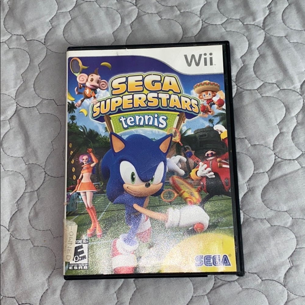 Wii tenis game